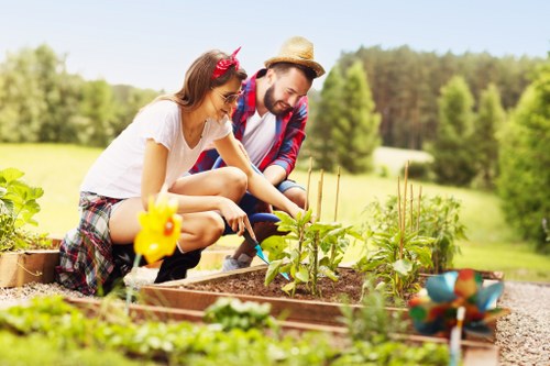 Gardeners Alperton team caring for a local garden landscape