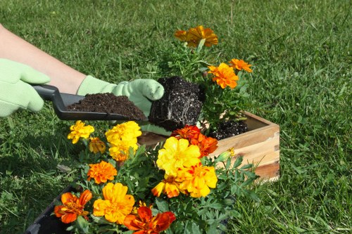 Low-carbon van used by Gardeners Alperton for sustainable transport